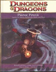 Dungeons & Dragons: Psionic Power (used)